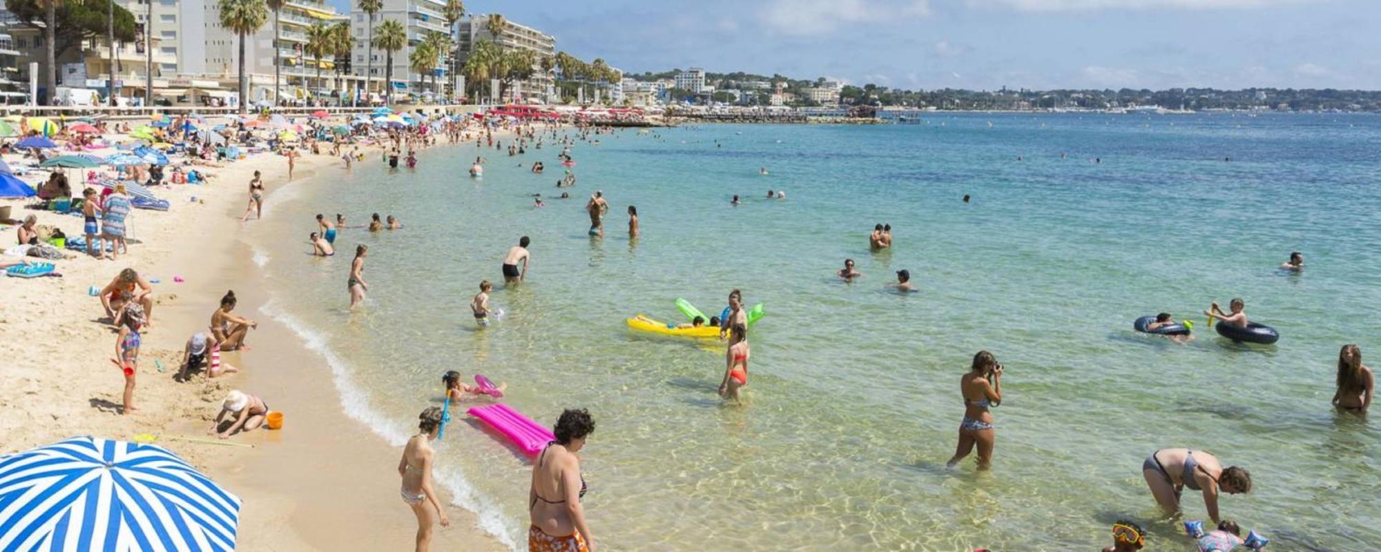 Beachside Apartment With Pool & Garden In Juan Les Pins Antibes Esterno foto